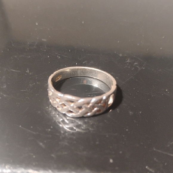 Jewelry - Vintage Estate Sterling Silver 925 Celtic Knot Ring Sz 6